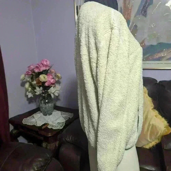 ZyiA teddy jacket cream fleece - Picture 5 of 9